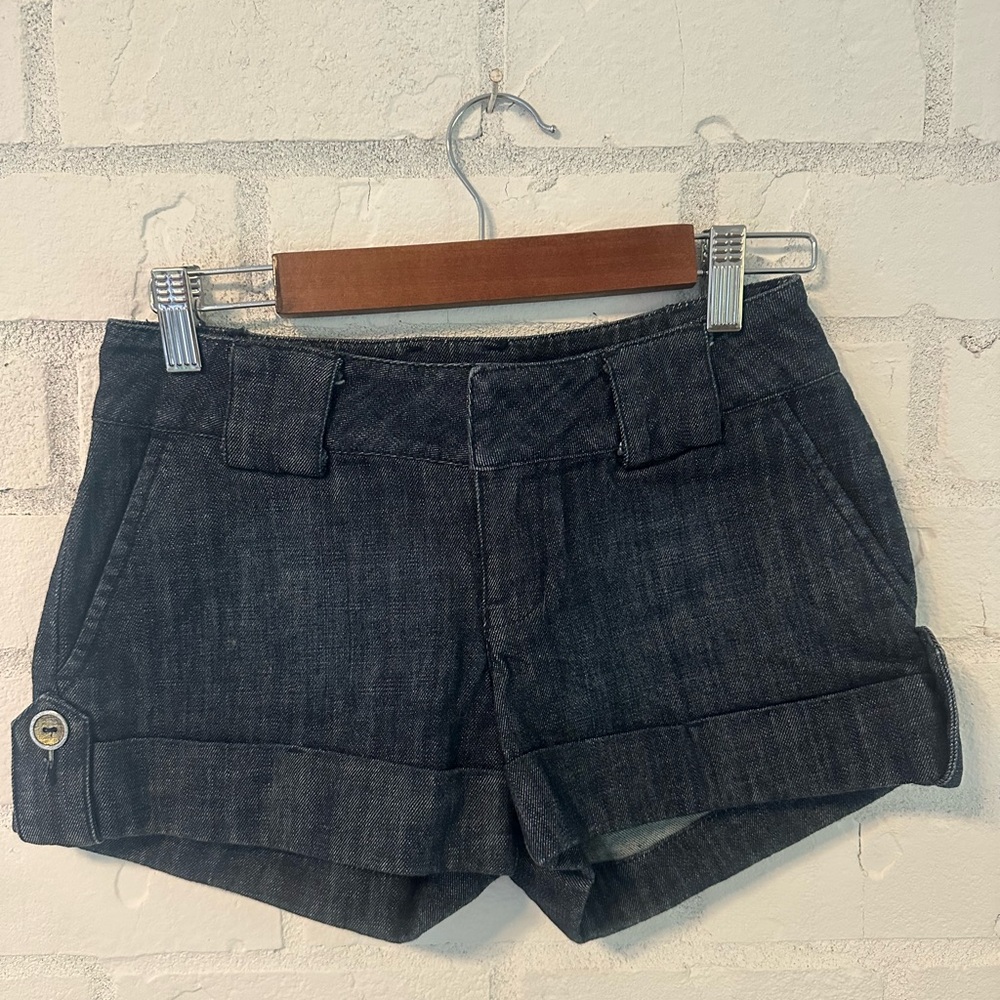 Arden B Dark Denim Jean Shorts